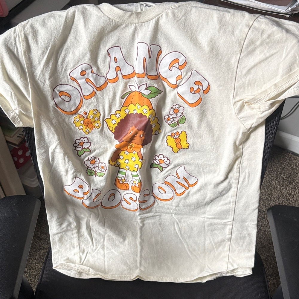 Wildfox Orange Blossom Cream Graphic Tee